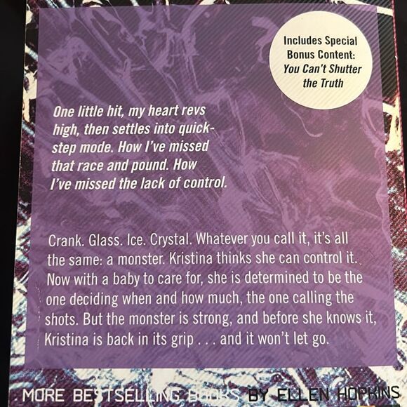 Glass Ellen Hopkins Book paperback - Picture 4 of 4